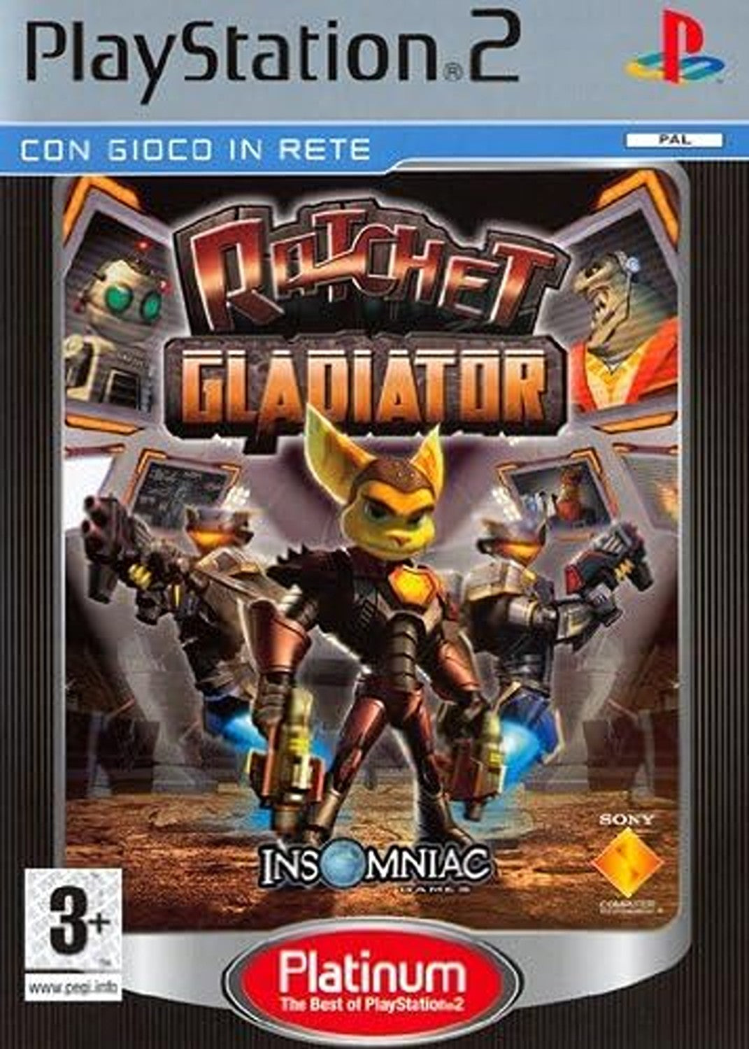 Ratchet Gladiator (PLATINUM)(COMPLETE)