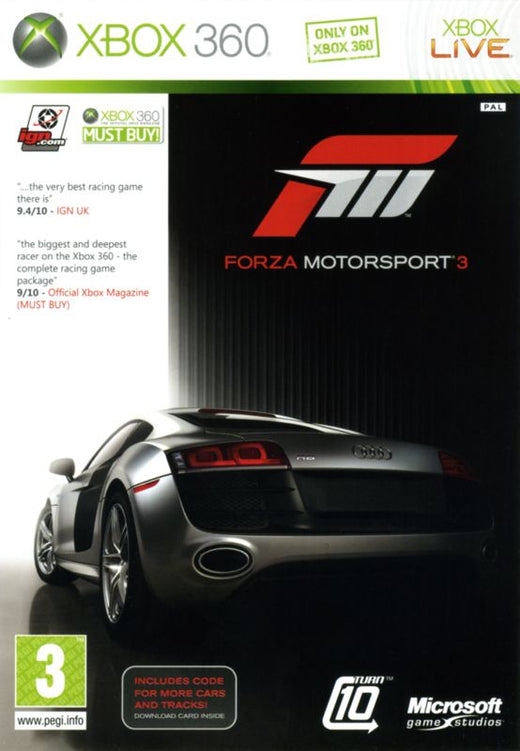 Forza Motorsport 3 (COMPLETE)
