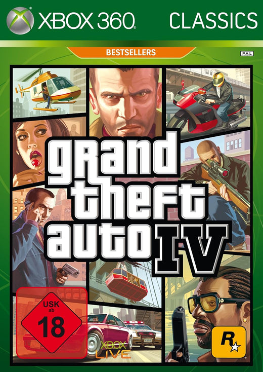 Grand Theft Auto IV (NO&nbsp;MANUAL)(CLASSICS)