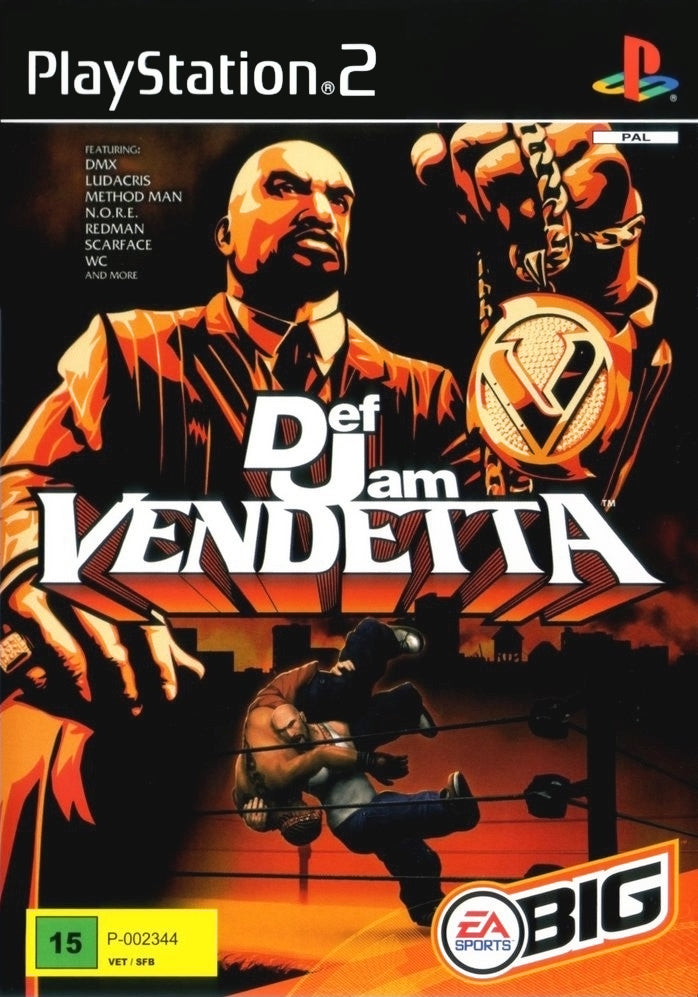 Def Jam Vendetta (INLAY&nbsp;DAMAGED)(COMPLETE)
