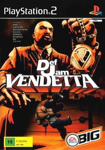 Def Jam Vendetta (INLAY&nbsp;DAMAGED)(COMPLETE)