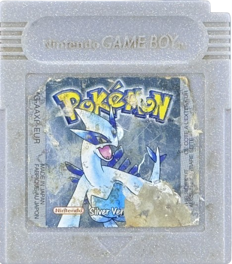 Pokémon Silver (CART&nbsp;ONLY)(LABEL&nbsp;DAMAGED)