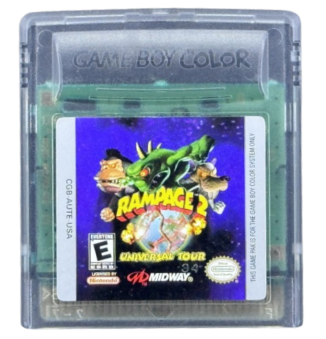 Rampage 2: Universal Tour (CART&nbsp;ONLY)(NTSC)