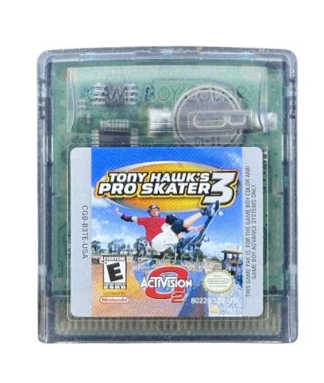 Tony Hawk's Pro Skater 3 (CART&nbsp;ONLY)(NTSC)