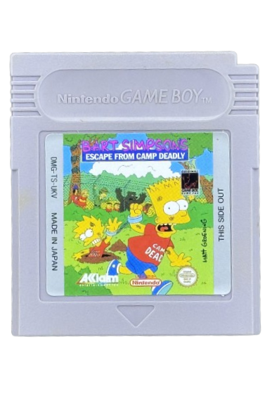 Bart Simpson's Escape from Camp Deadly (CART&nbsp;ONLY)