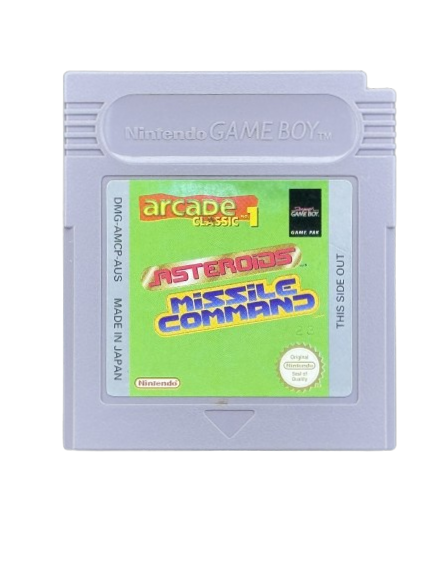 Arcade Classic No. 1: Asteroids / Missile Command (CART&nbsp;ONLY)